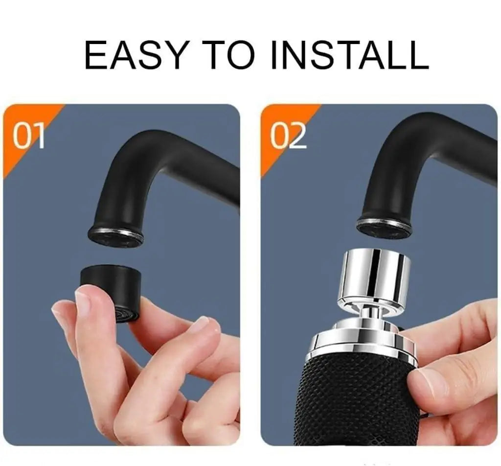 360° Swivel Faucet Extender With Built-In Filter