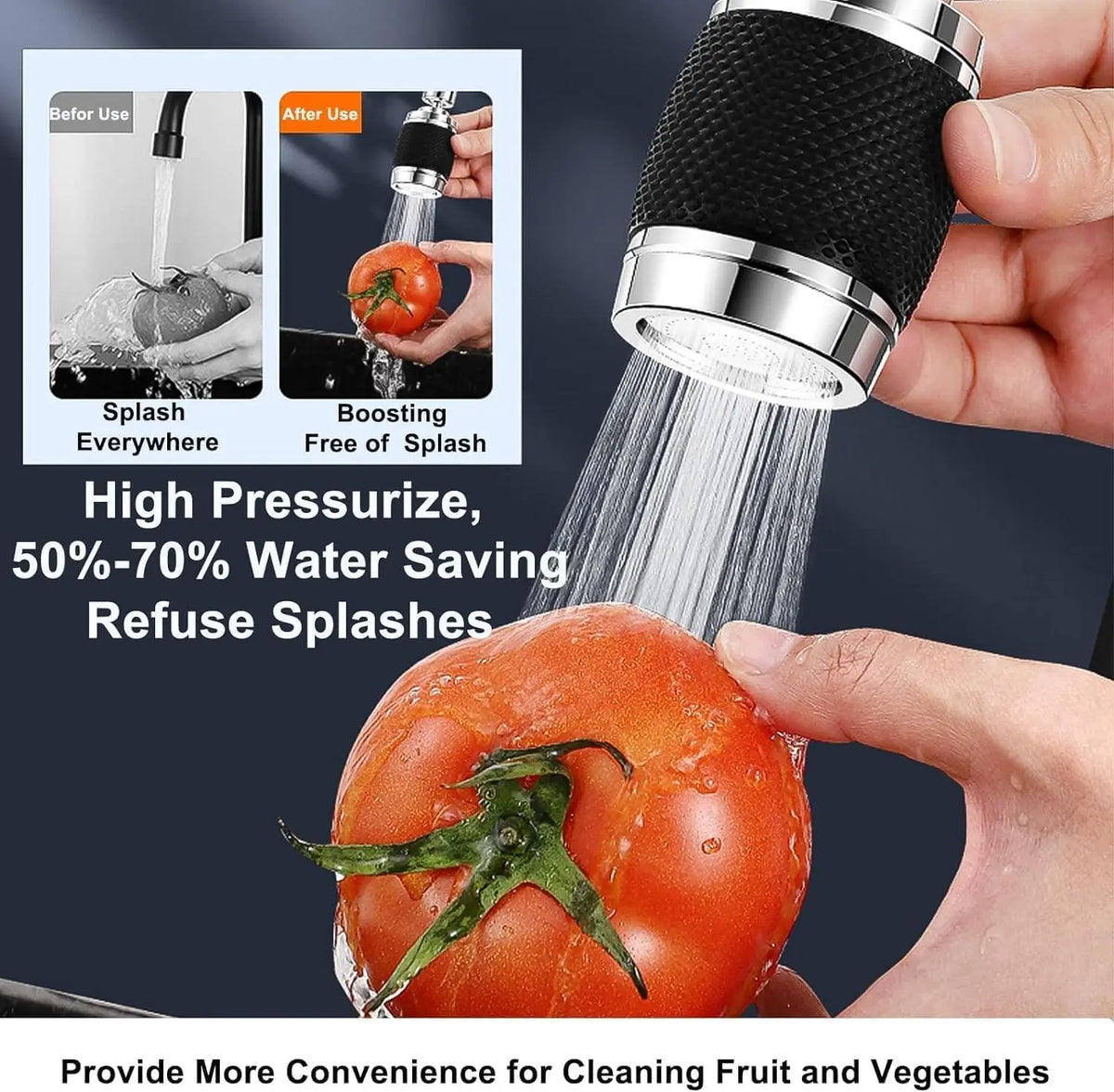 360° Swivel Faucet Extender With Built-In Filter