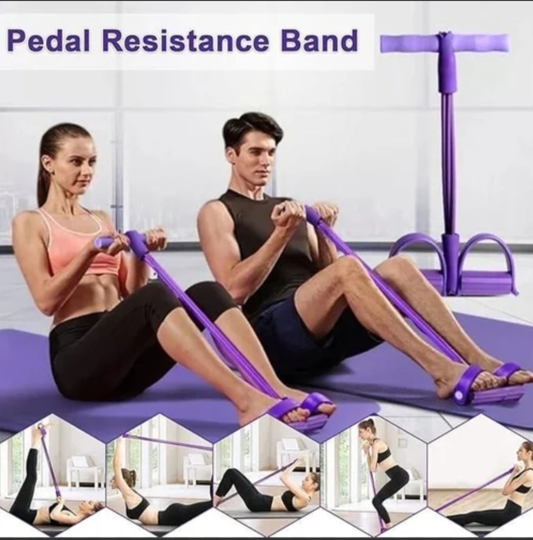 Yoga Pedal Resistance Band Fitness Training Tool