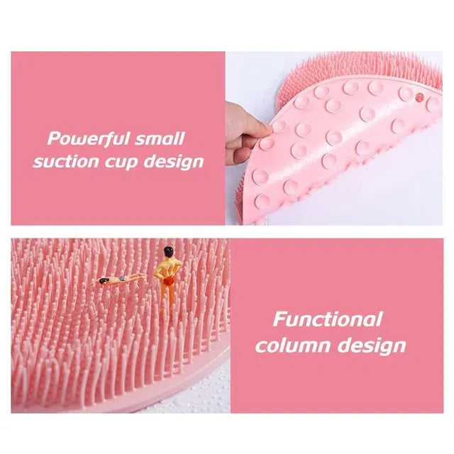 Silicone Body & Foot Scrubber – Gentle Multiuse Cleaner