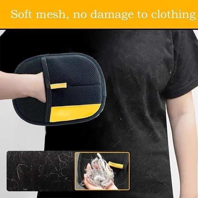 Pet Hair Grooming Glove – Gentle Hair and Fur Remover